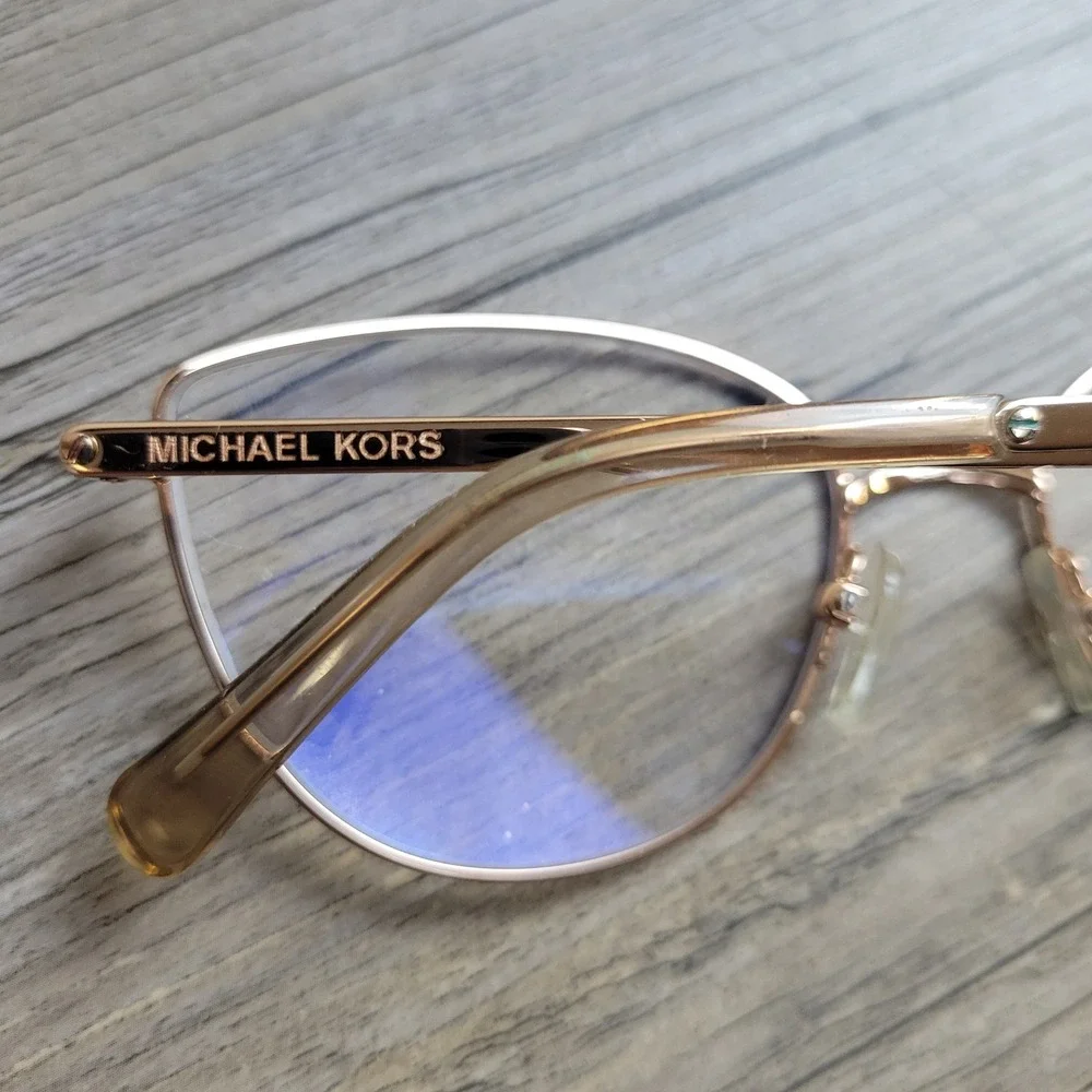 Michael Kors Eyeglass Frames MK 3030 Buena Vista 1108 Rose Gold Womens 54-17-140